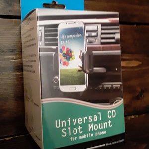 Universal CD Slot Mount for Cell Phone